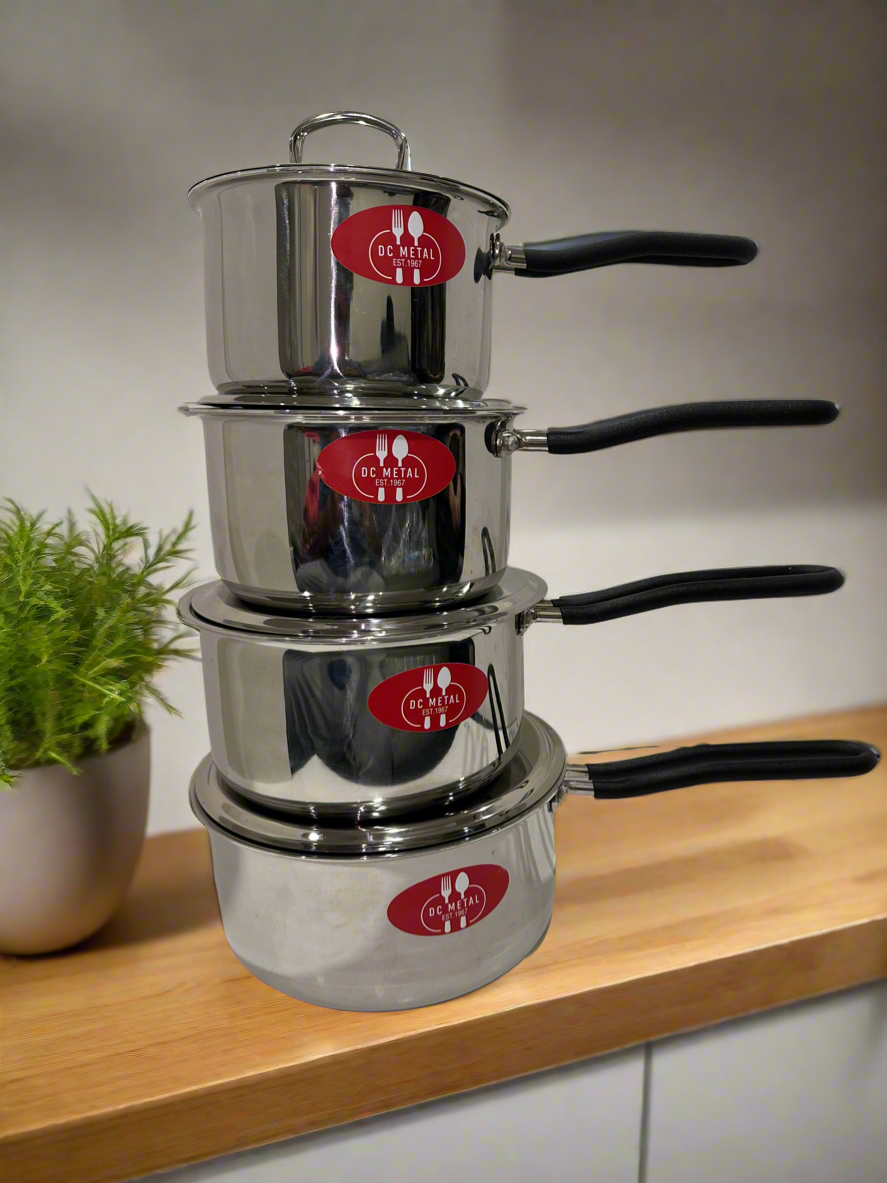 Triply Stainless Steel Saucepan – Durable, Even-Heating Cookware for Effortless Cooking