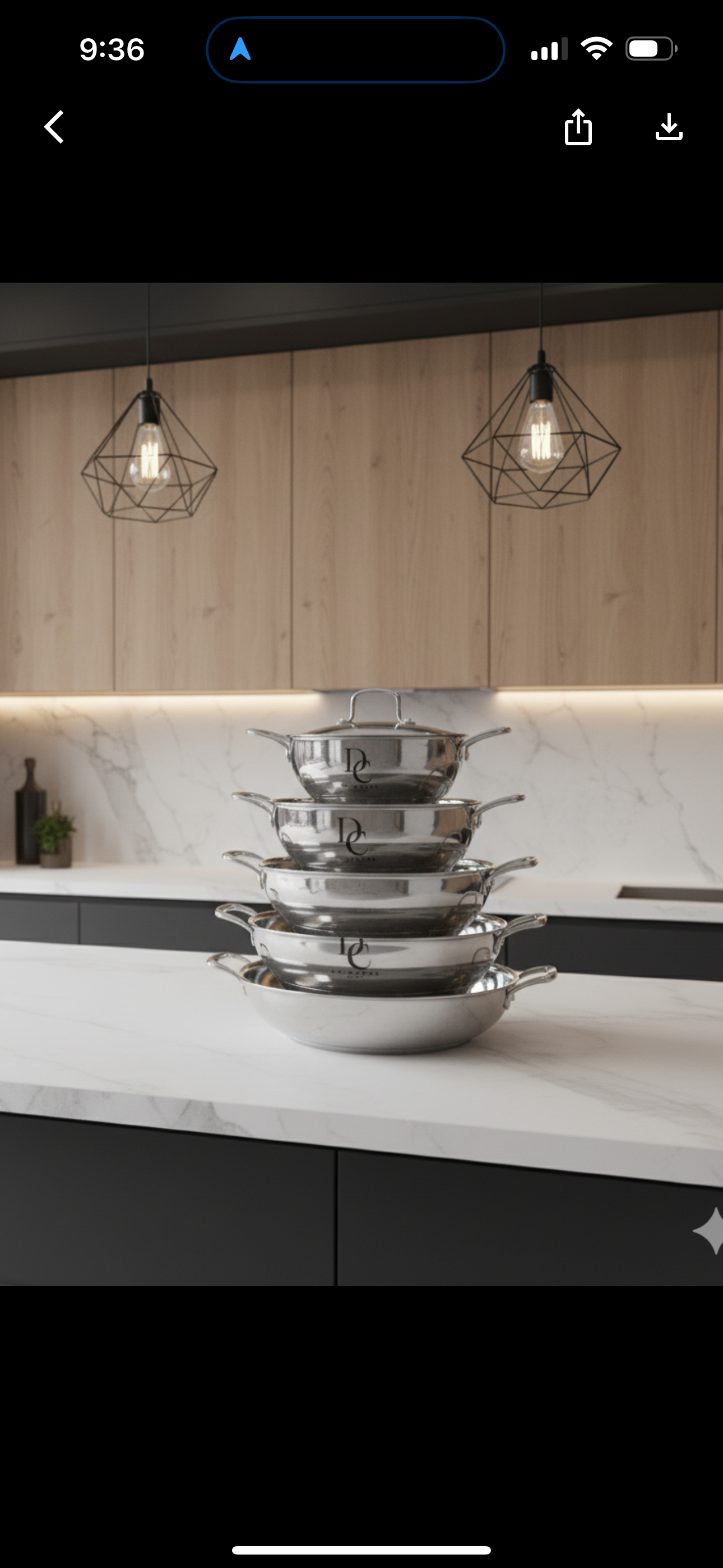 Triply stainless steel kadahi
