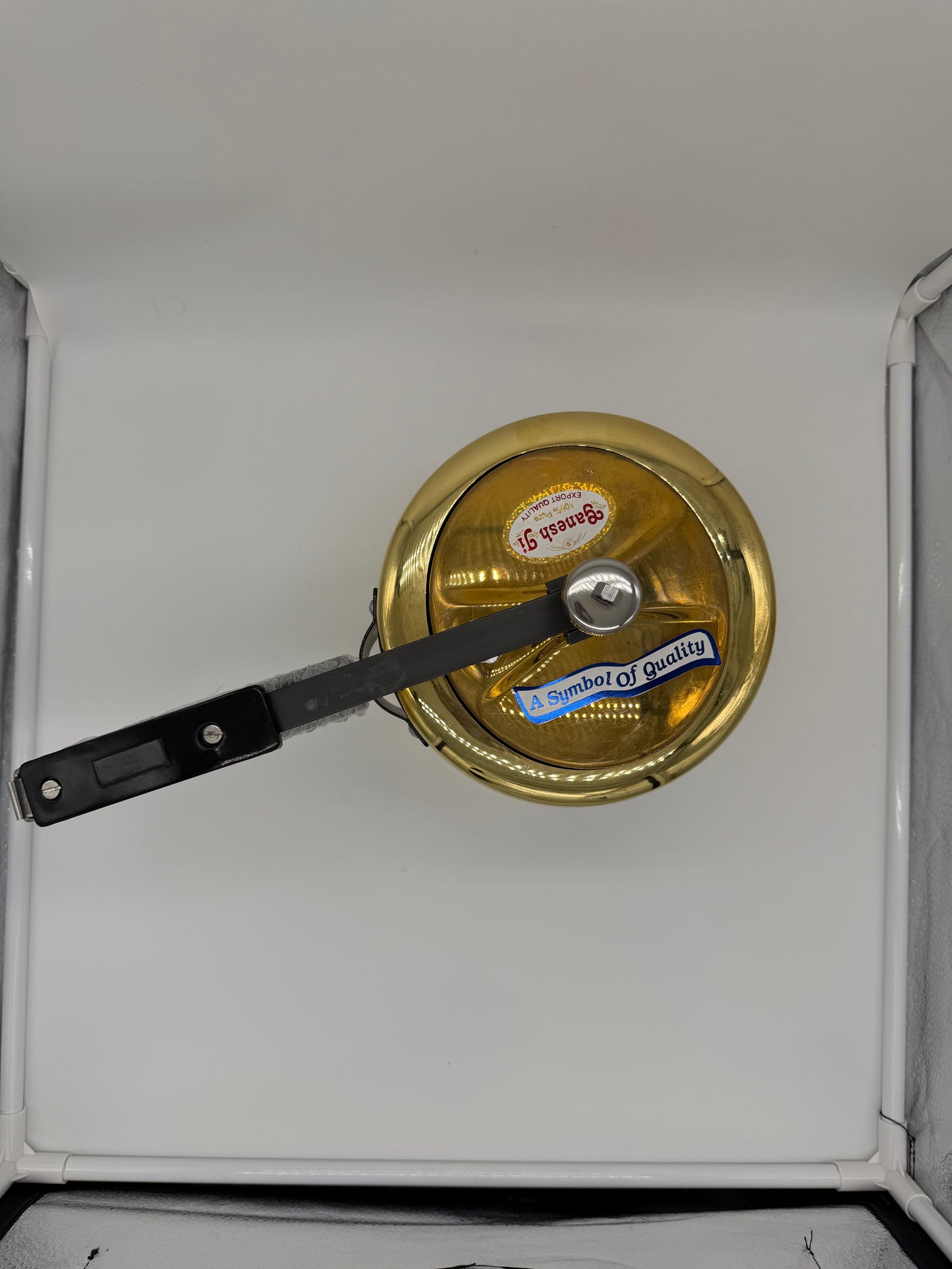 Ganesh Ji Brass Pressure Cooker