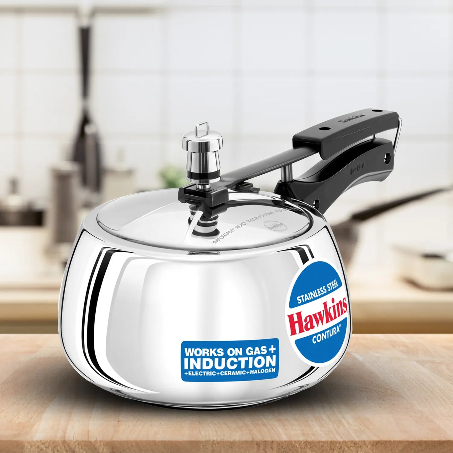 Hawkins Stainless Steel Contura 3 Litre (SSC30)