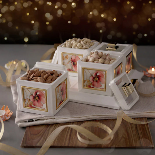 Mansion Dry Fruit Container Set of 4