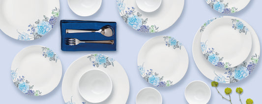 La Opala Diva Pearl 28 Pcs Dinner Set