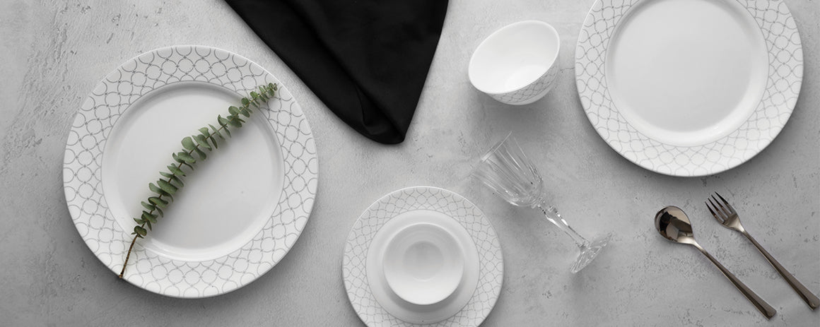 La Opala Diva Velvett 35 Pcs Dinner Set